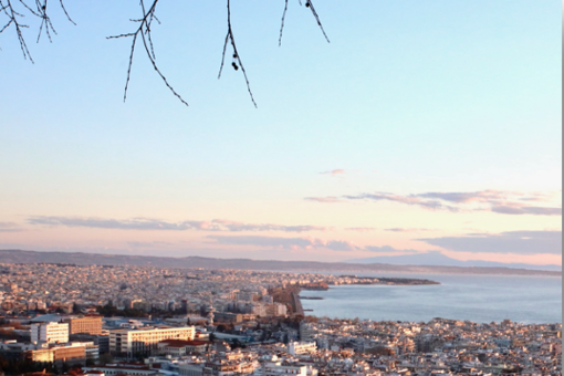 Blick über die Stadt Thessaloniki