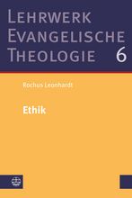 blau gelbes Cover des Buches: Lehrwerk Evangelische Theologie (LETh), Band 6: Ethik, Foto EVA