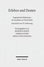 hellgraues Cover des Buches: Erleben und Deuten, Foto: Mohr Siebeck.