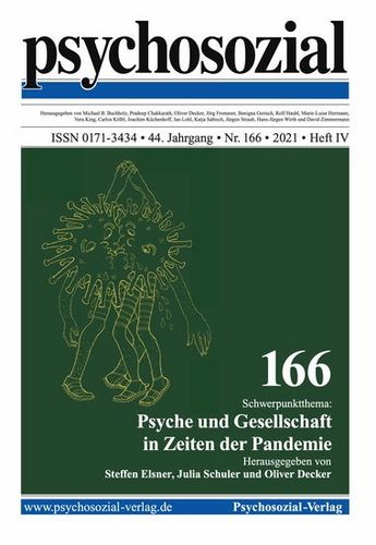 Das Cover der Zeitschrift psychosozial. Quelle: psychosozial