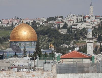 Die goldene Kuppel des Felsendoms, Jerusalem, Israel