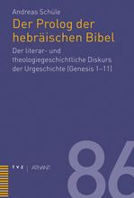 Der Prolog der hebräischen Bibel